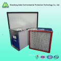 H13 Deep Pleat Hepa Filter para RHid HEPA Purifier HVAC y laboratorio